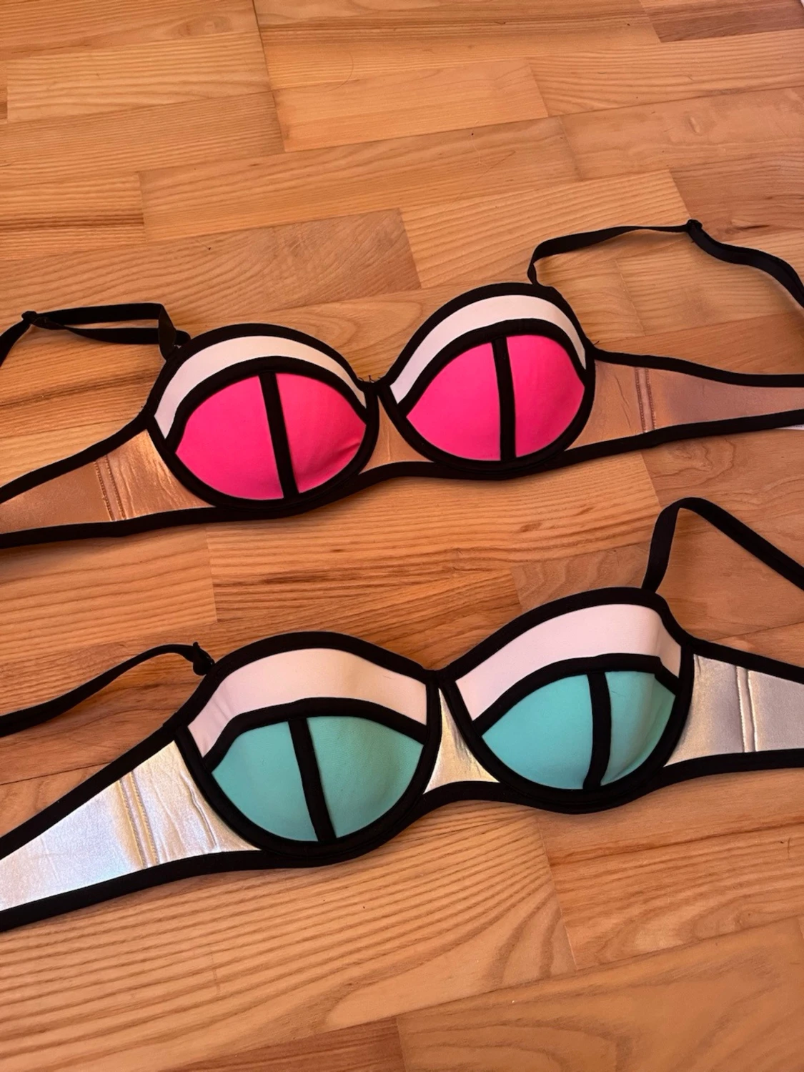 turkos triangl bikini top - 2