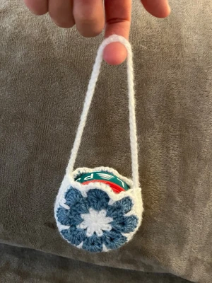 Virkad snusväska  - Väska till snus eller annat smått💞