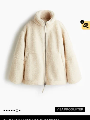 Teddyjacka  - Beige teddyjacka 