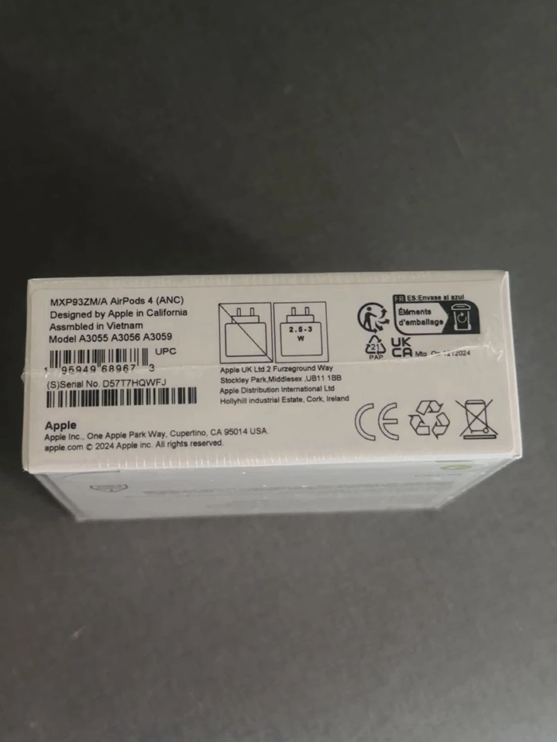 Apple AirPods 4 ANC trådlösa hörlurar - 1