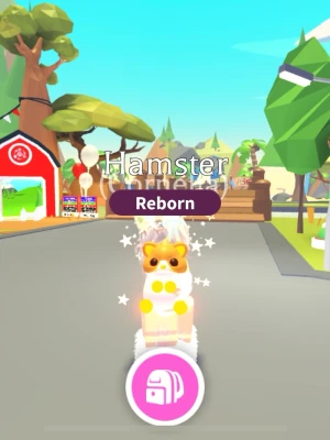 Neon Hamster!  - Säljer en gullig neon Hamster! 