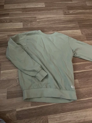 Ljusgrön sweatshirt från Carhartt - En stilren ljusgrön sweatshirt från Carhartt med rund halsringning och ribbade muddar vid ärmslut och nederkant. Tröjan har en relaxed fit och en liten Carhartt-logga på nederkanten. Perfekt för en avslappnad look.