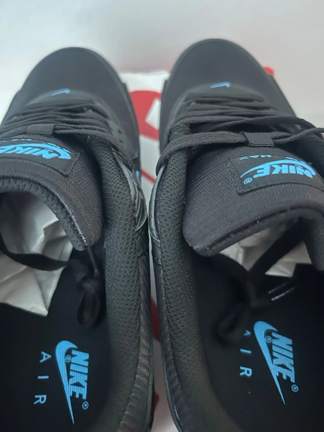 Nike Air Max 90 svart/blå sneakers - 4