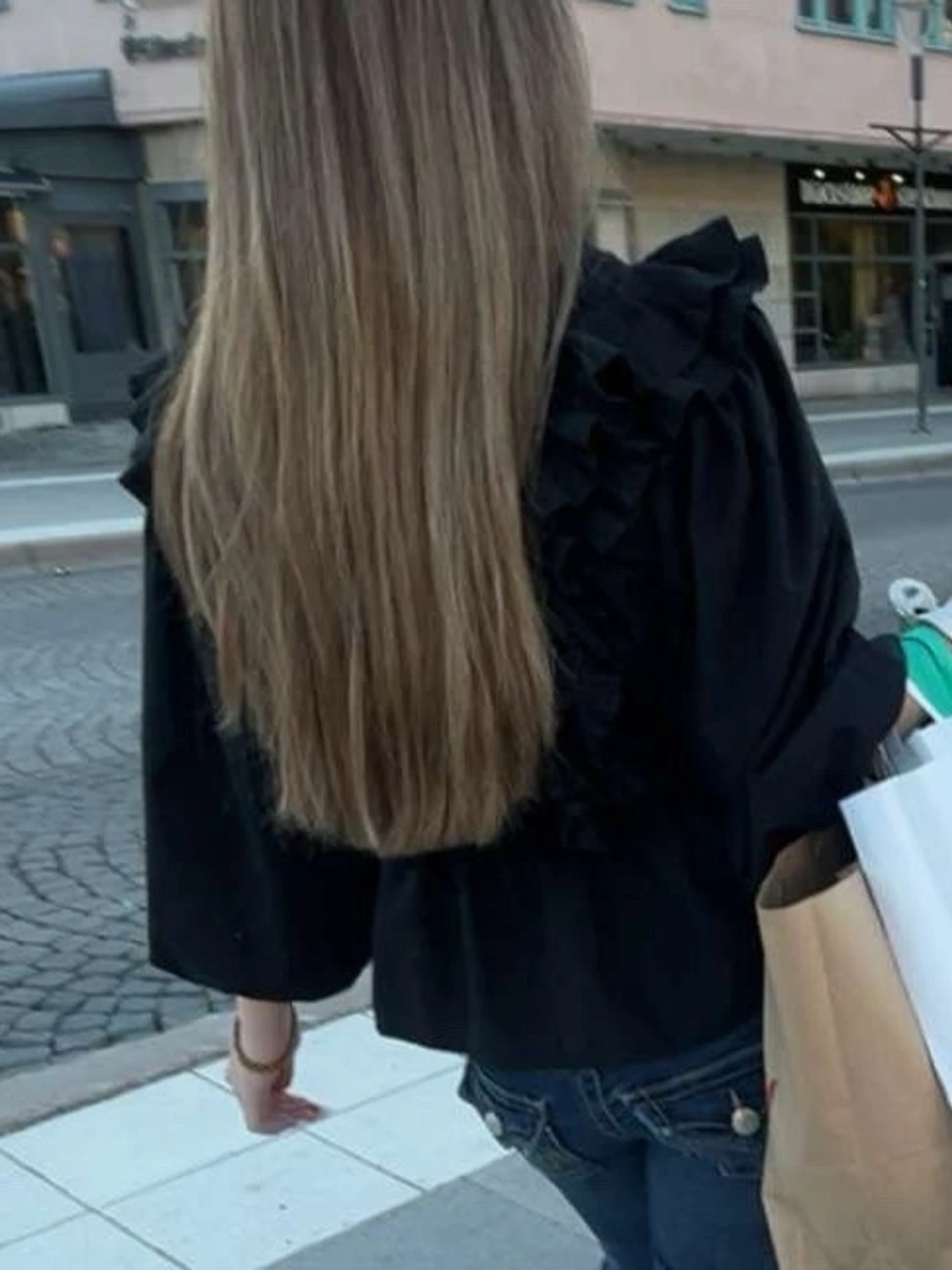 Svart blus  - 2