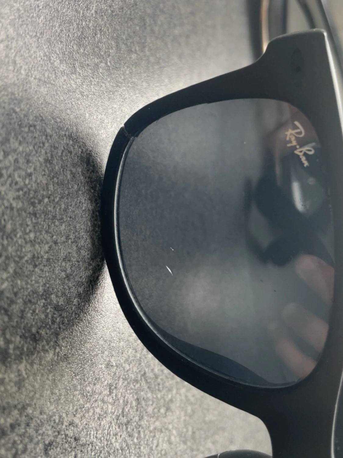 Svarta Ray-Ban solglasögon Wayfarer - 5