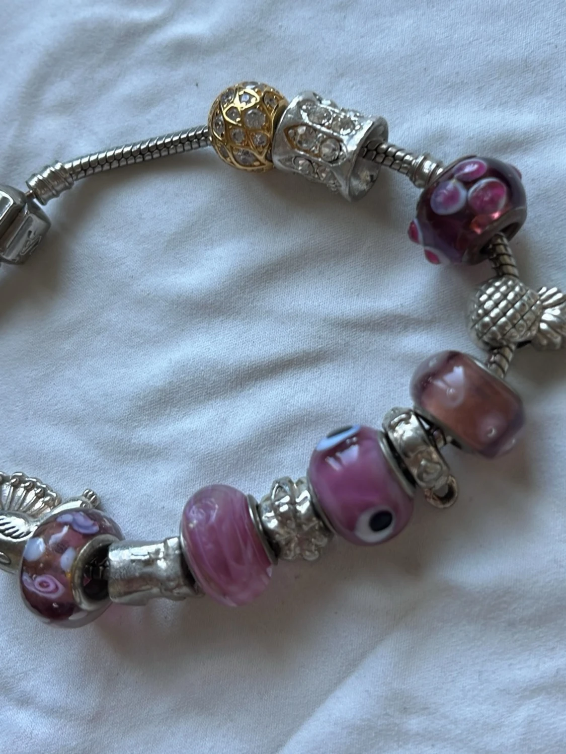 Armband med ormlänkspärlor - 2