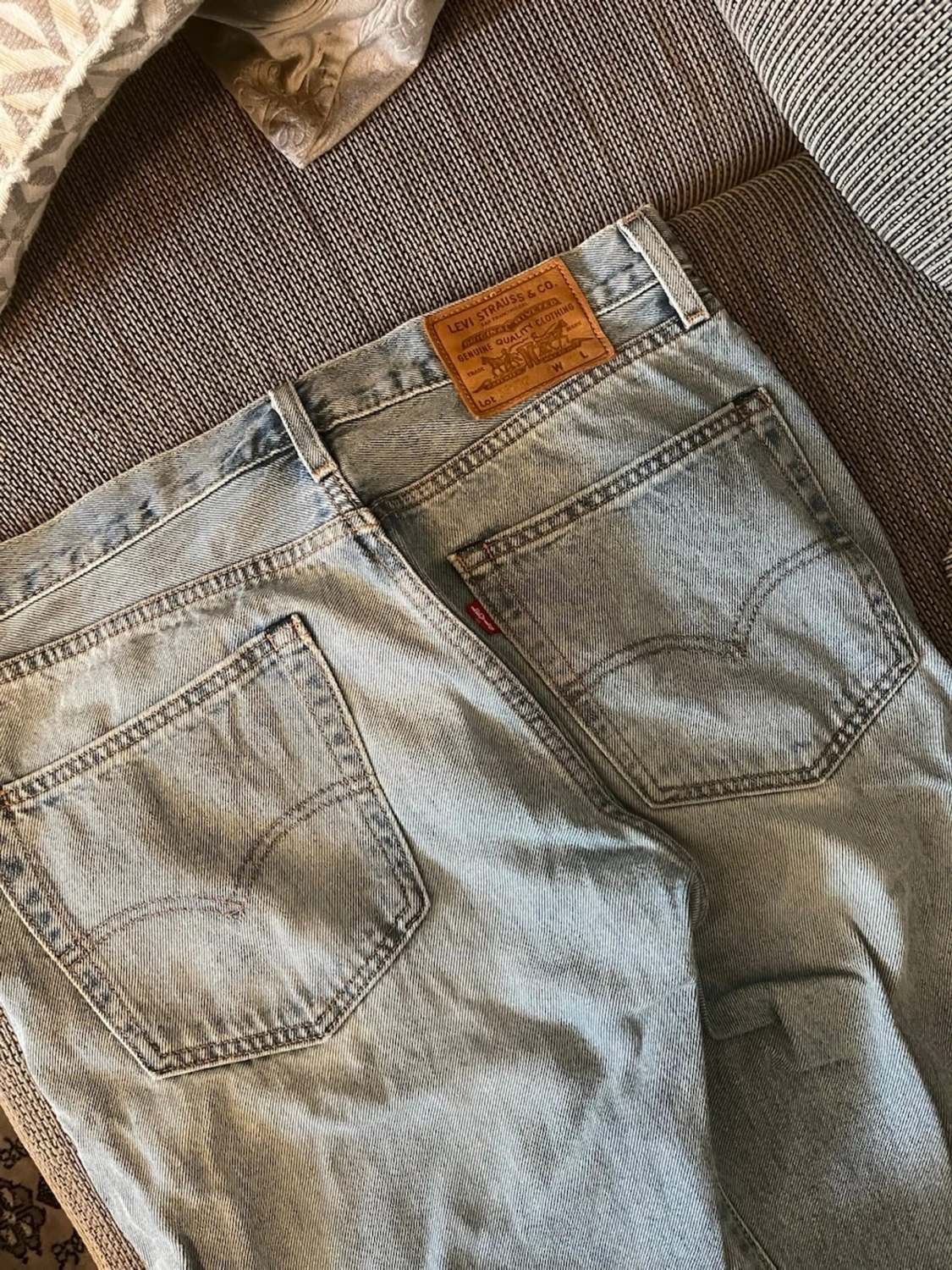 Ljusblå Levis herr jeans  - 2