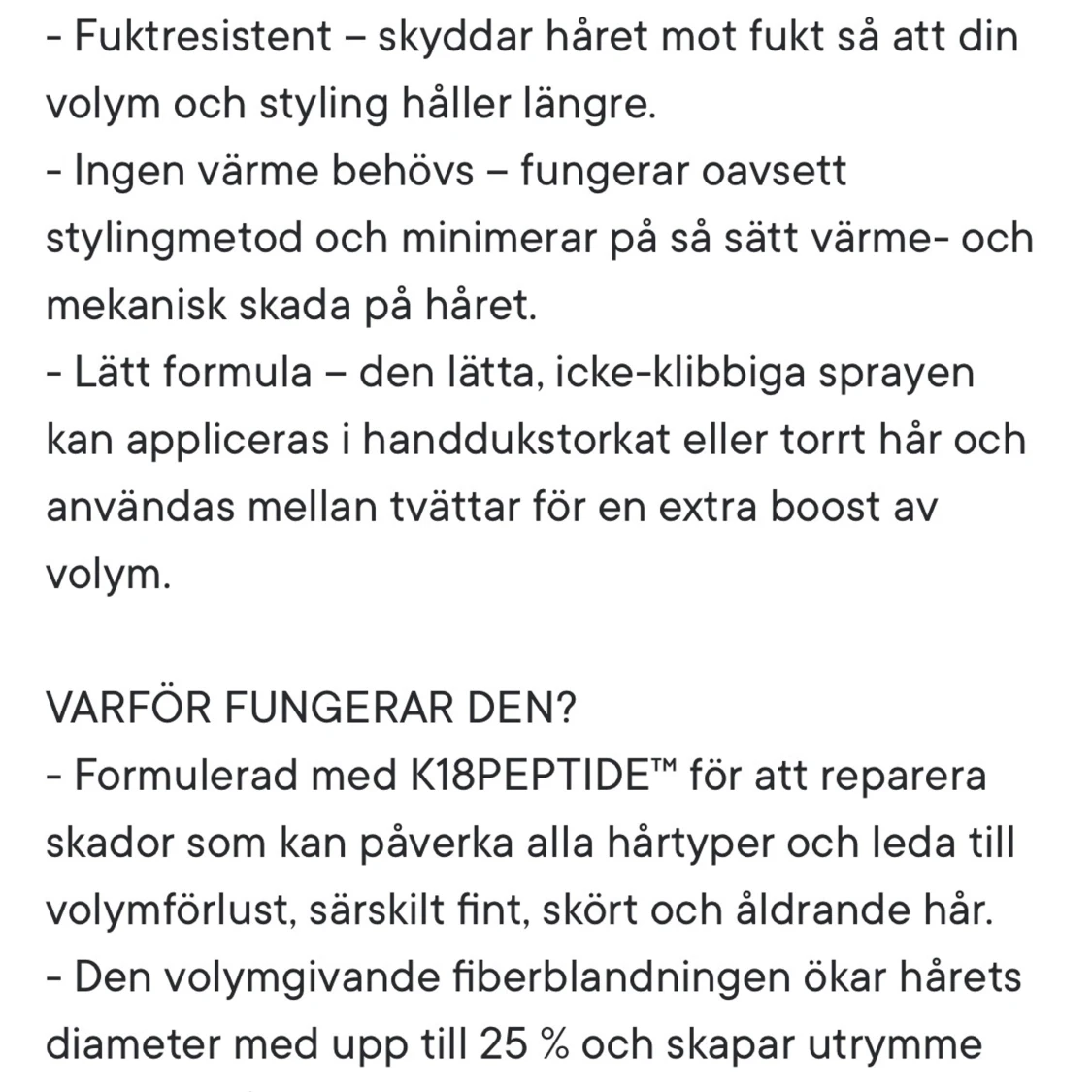 K18 AstroLift Volymspray 118 ml - 3