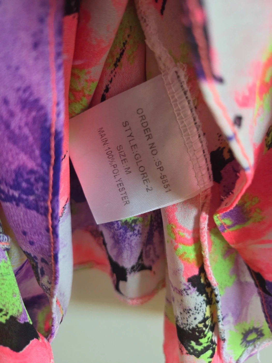 Blommig ärmlös linnetopp volang - 3