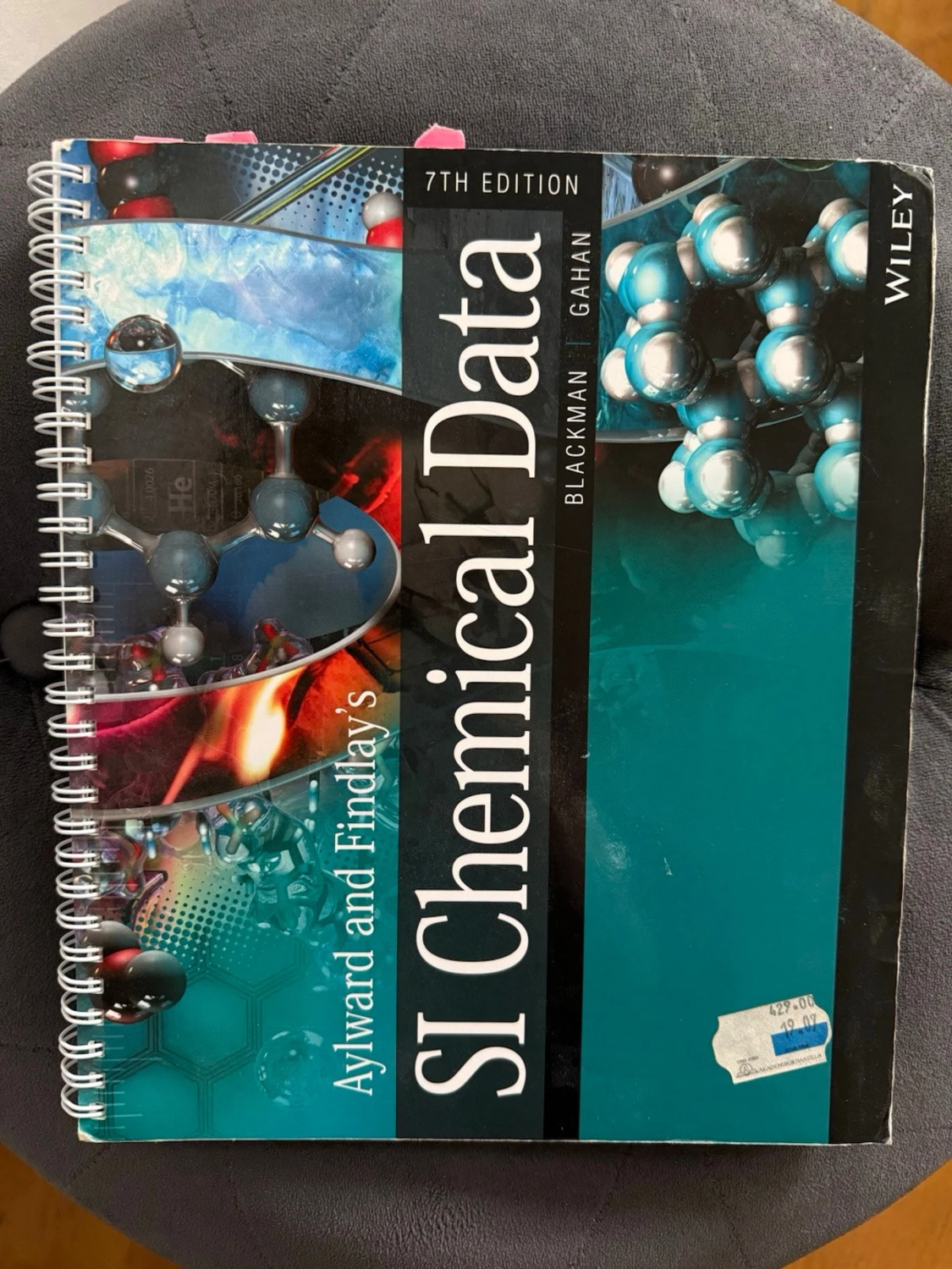 SI Chemical Data 7th Edition spiralbunden