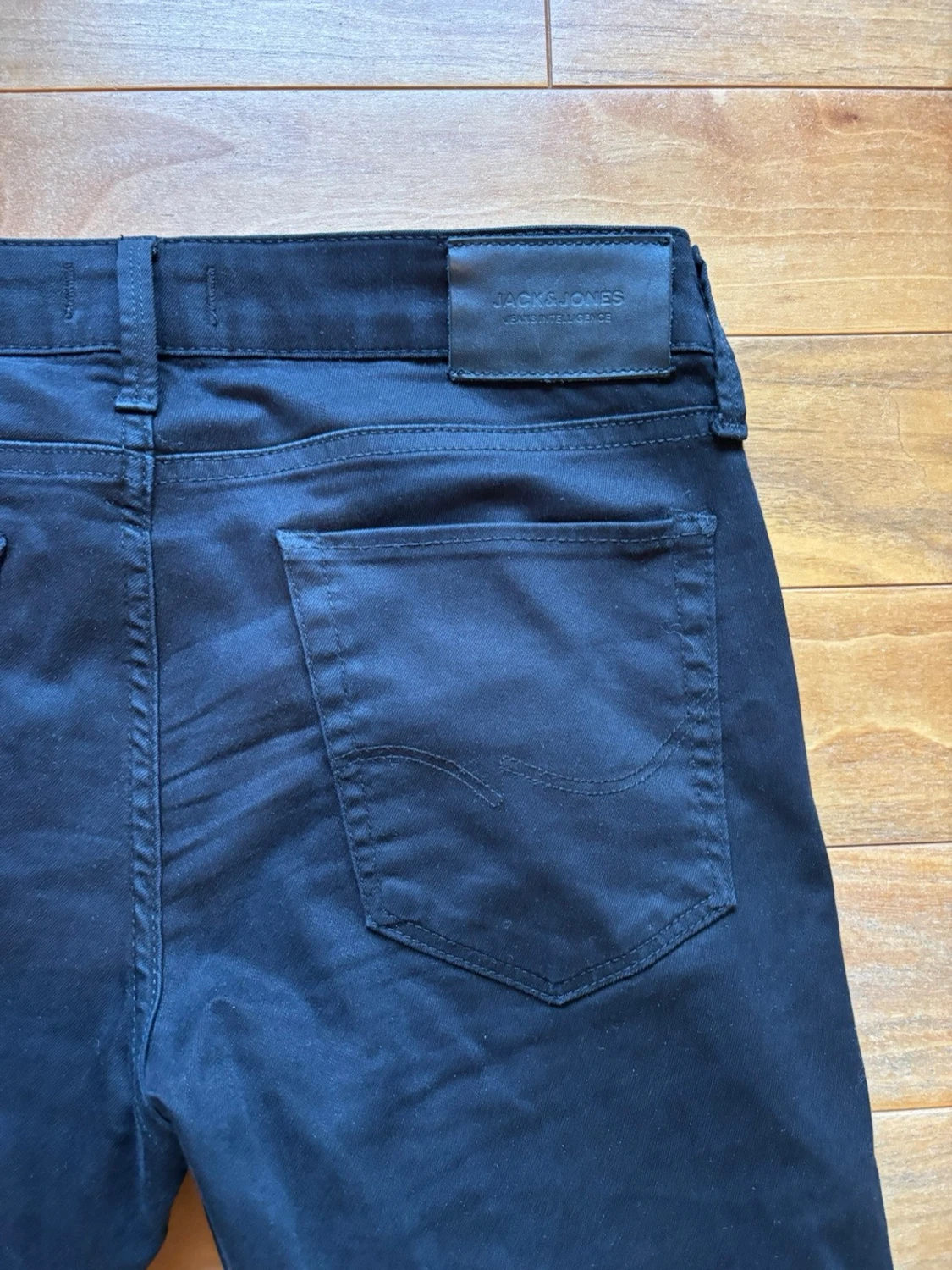 Svarta slim fit jeans från Jack & Jones - 3