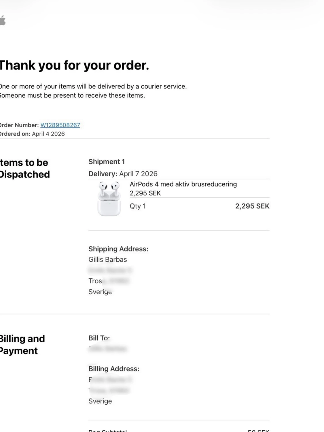 Airpods 4 ANC - 1