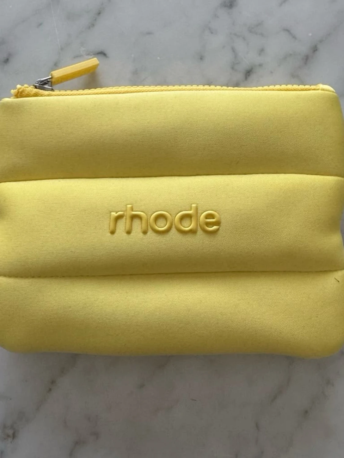 Rhode bubble bag in butter yellow colour - 2