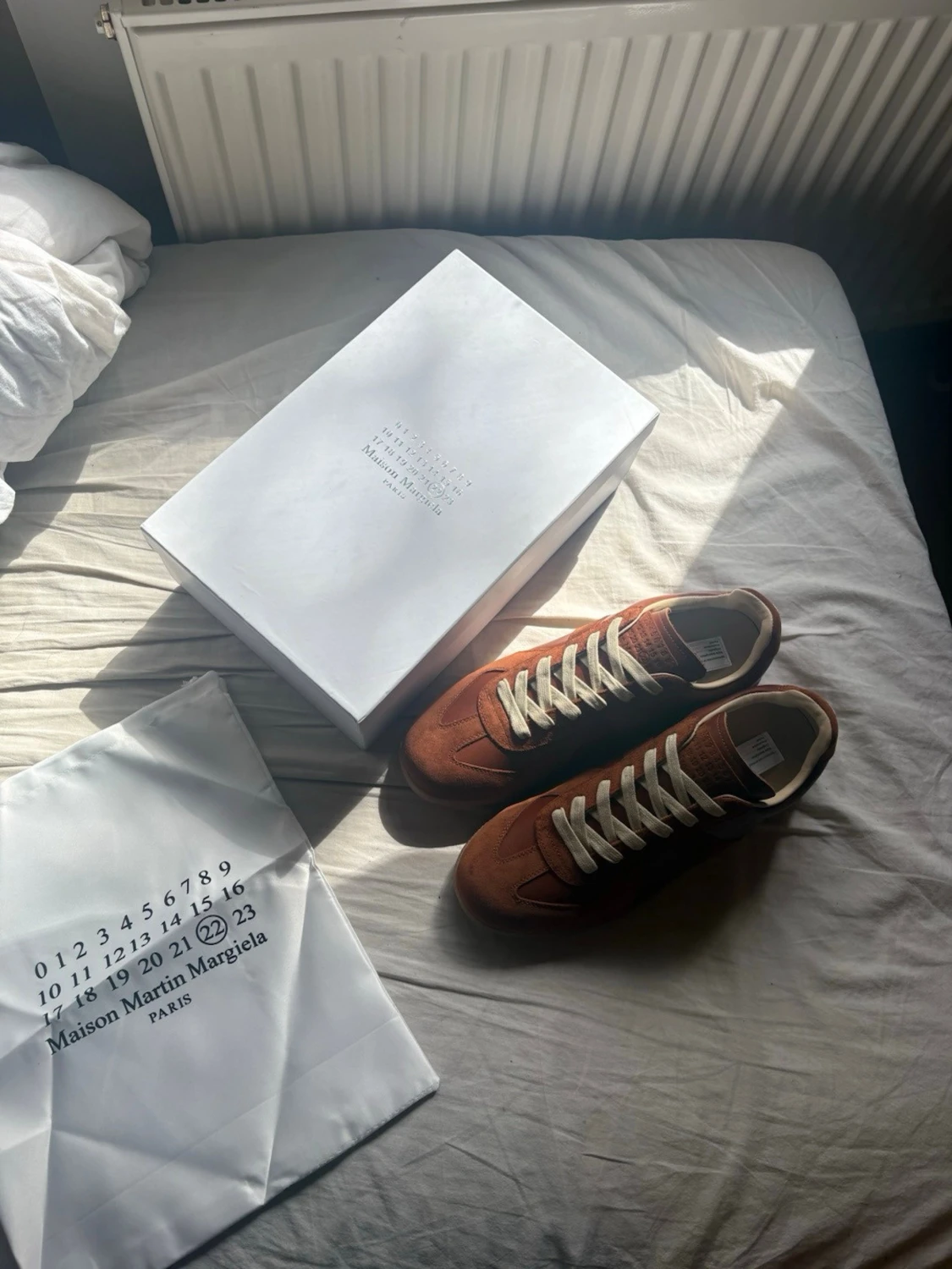 Maison Margiela bruna/burgundy