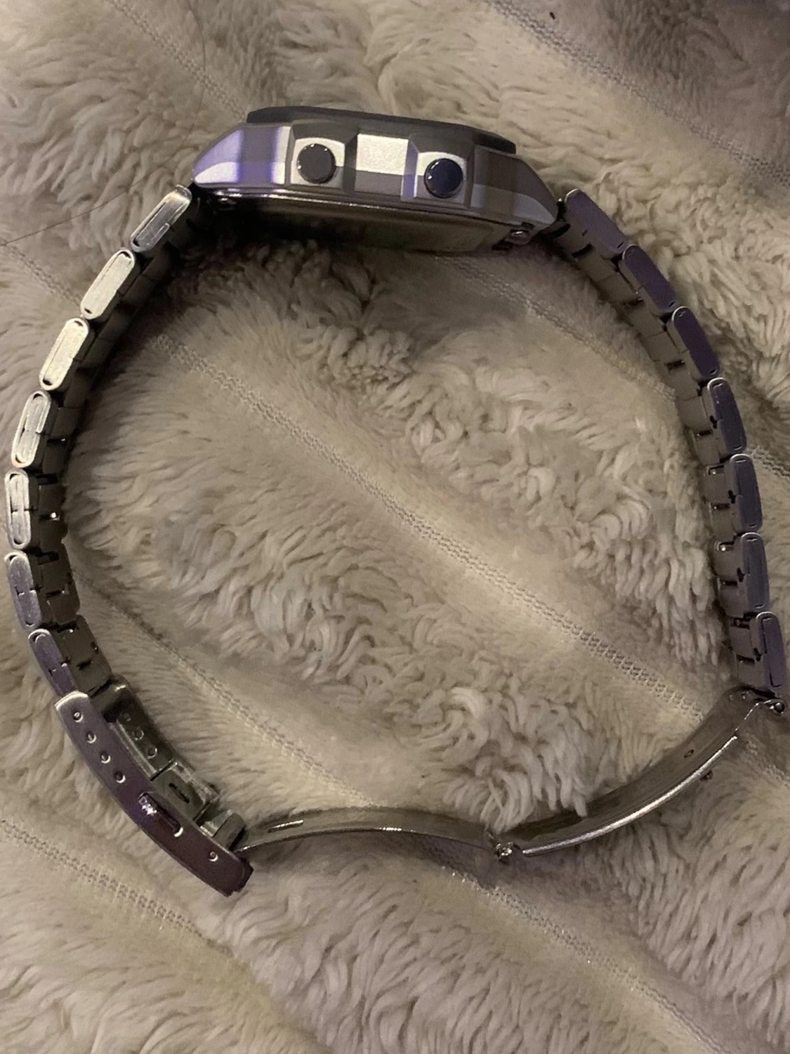 Casio digital klocka i silver - 1