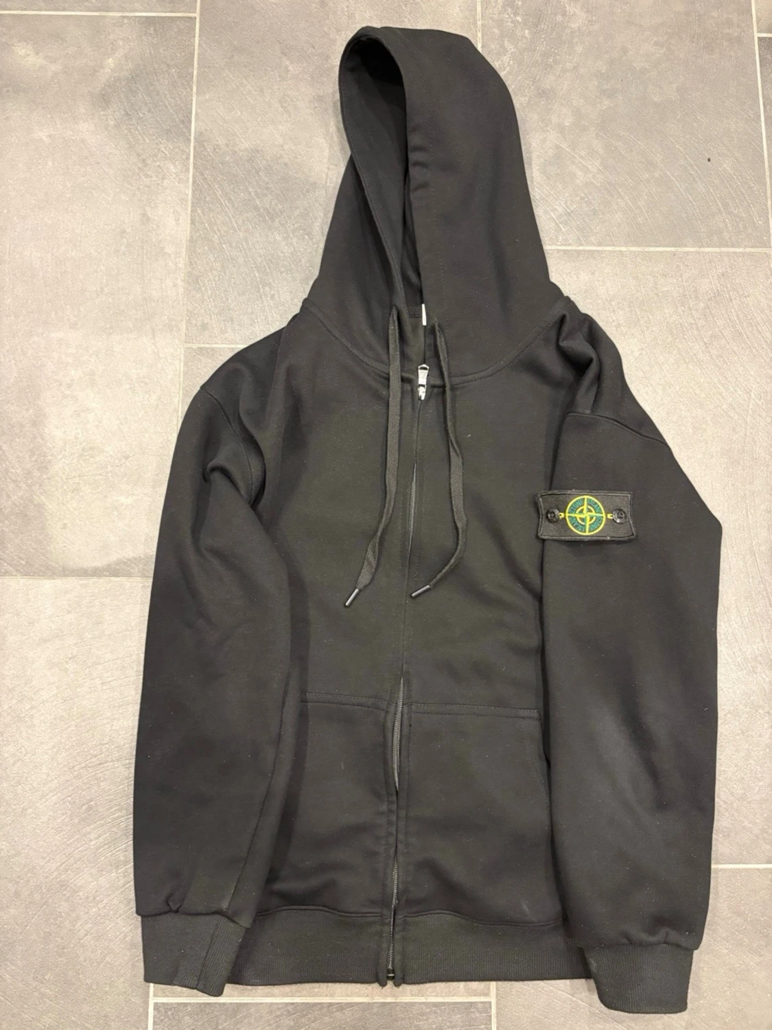 Stone Island dragkedja tröja