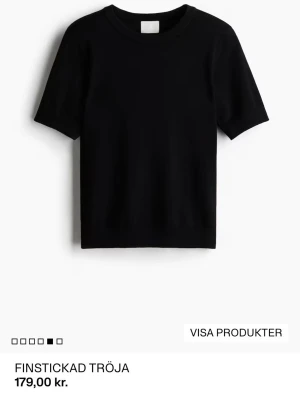 Finstickad tröja från HM - En finatickad tröja från hm i stl xs, har använts 1 gång och är i mycket bra skick!!