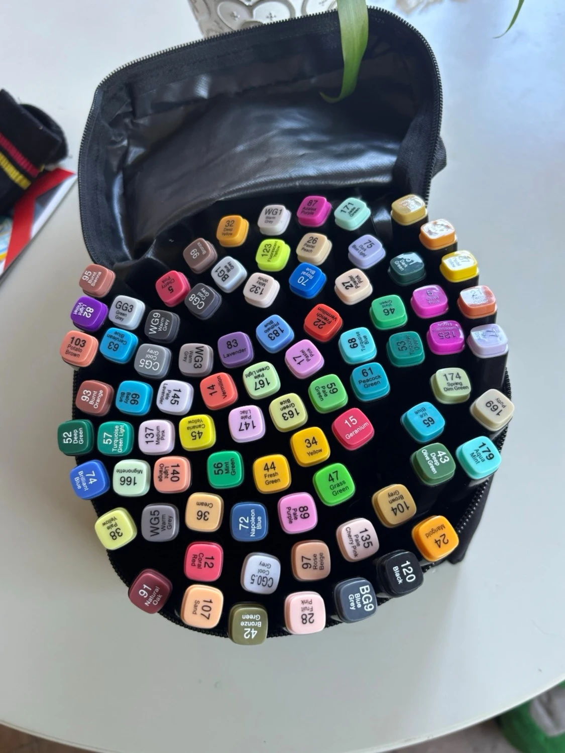 80-pack alkoholbaserade markers