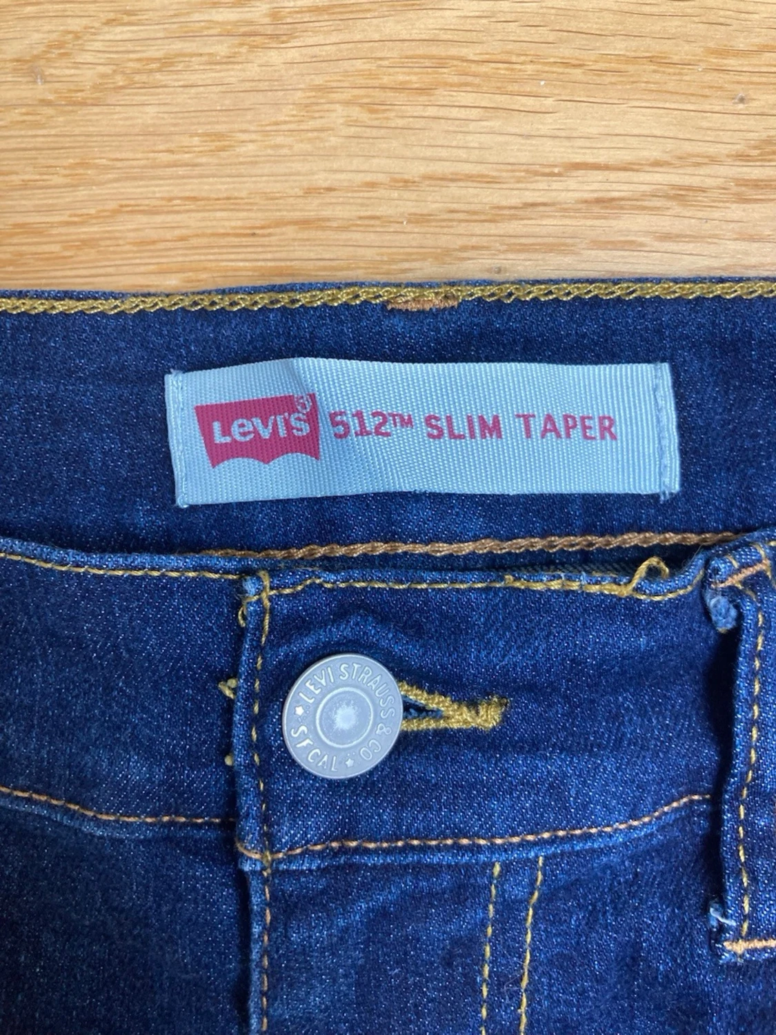 Levi's 512 Slim Taper – Mörkblå - 4