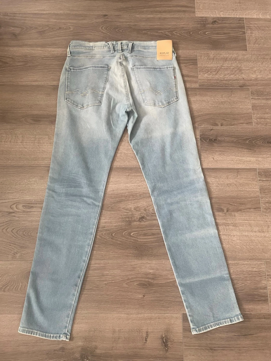 Ljusblå Replay jeans - 2