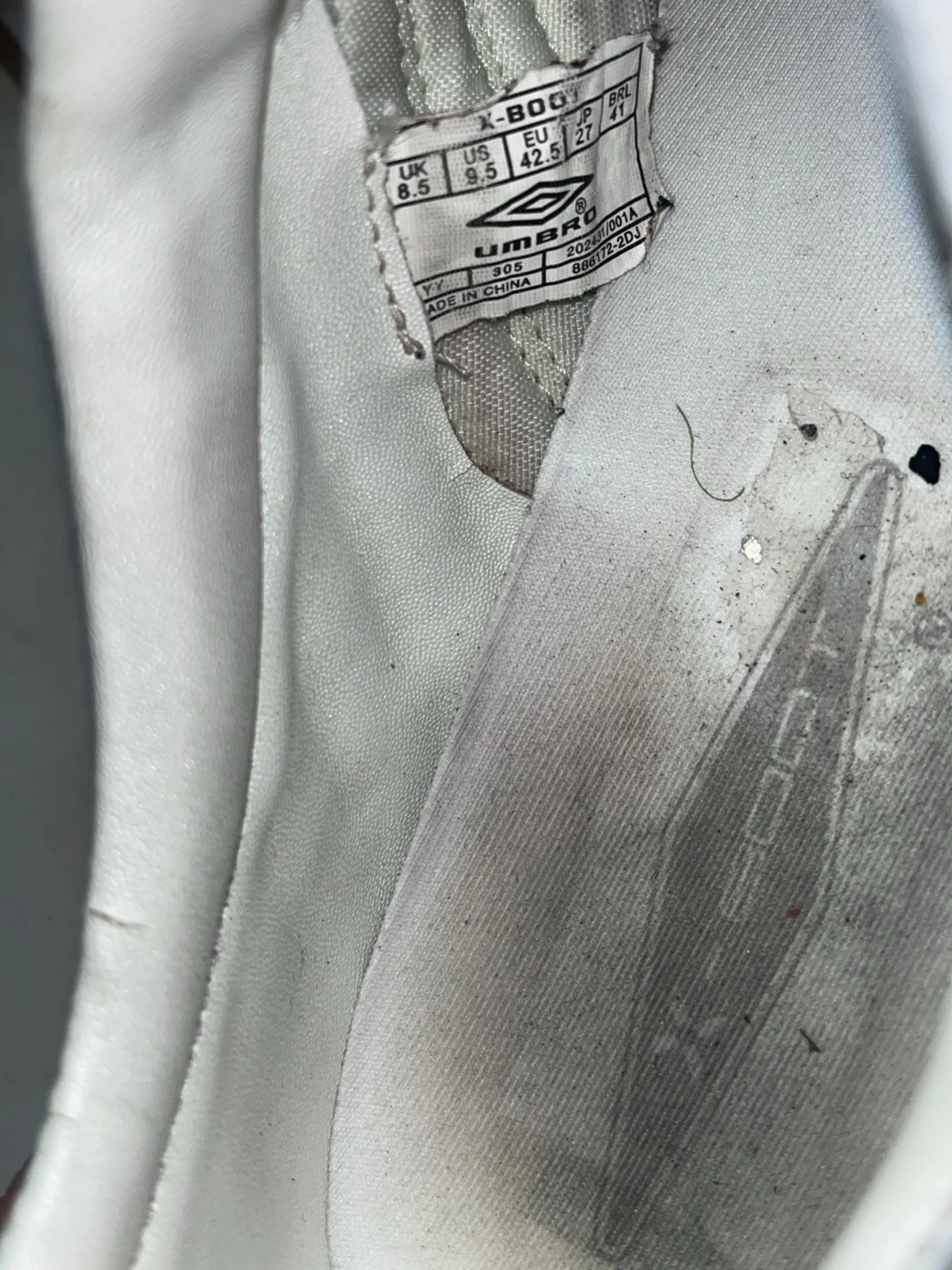 Umbro X-Boot rödvita fotbollsskor - 1