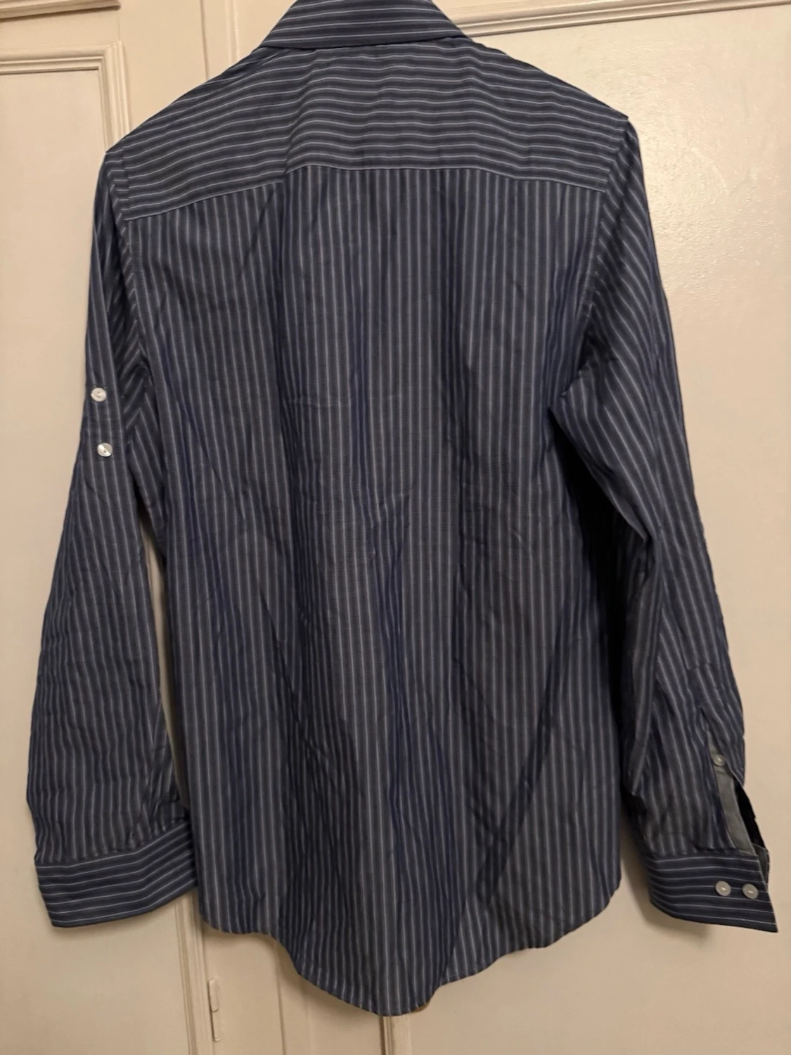 Blå randig skjorta från Calvin Klein - 2