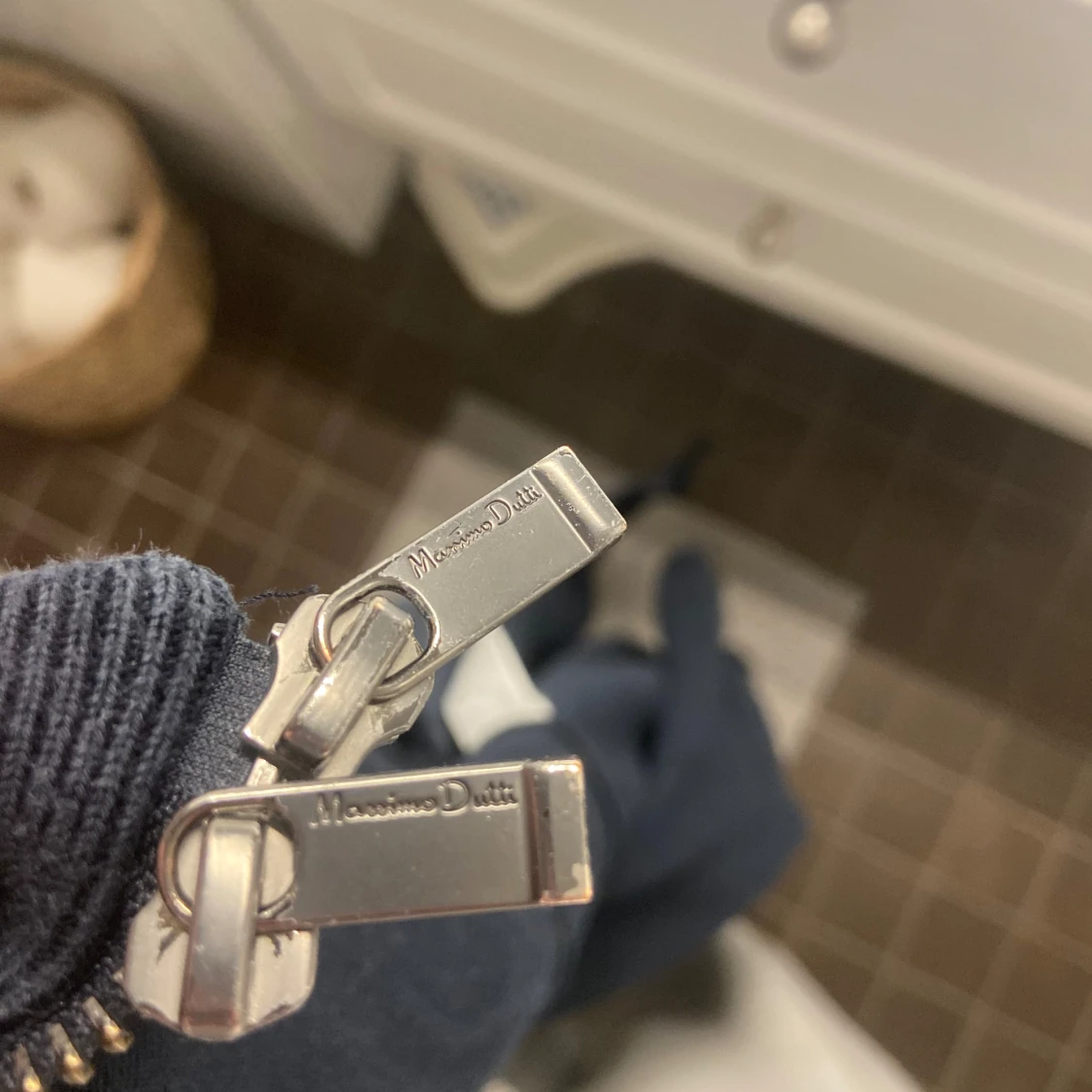  Mörkblå helzip från Massimo Dutti - 92