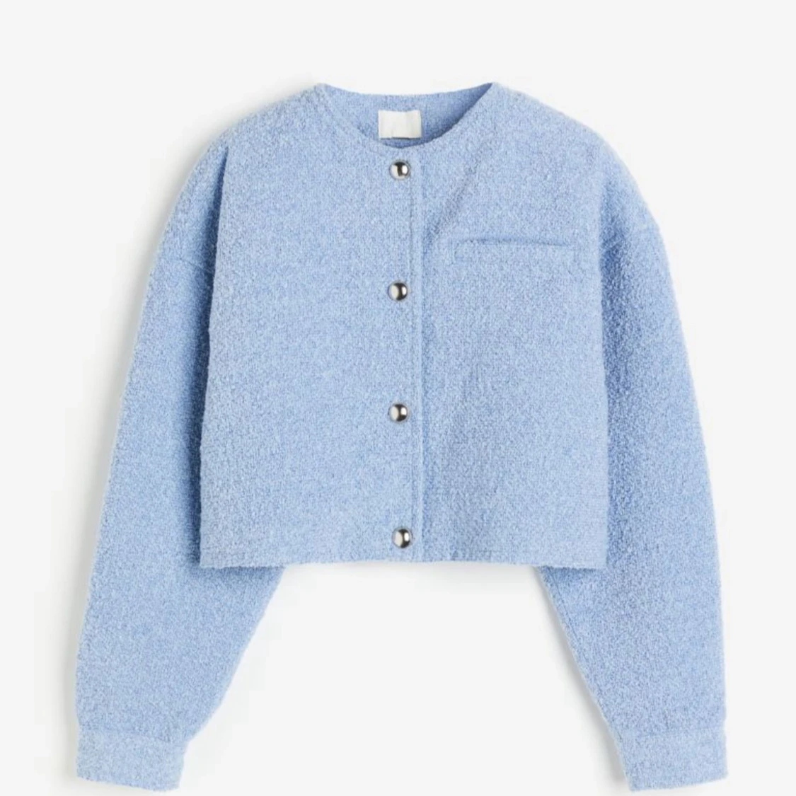Ljusblå kofta från HM