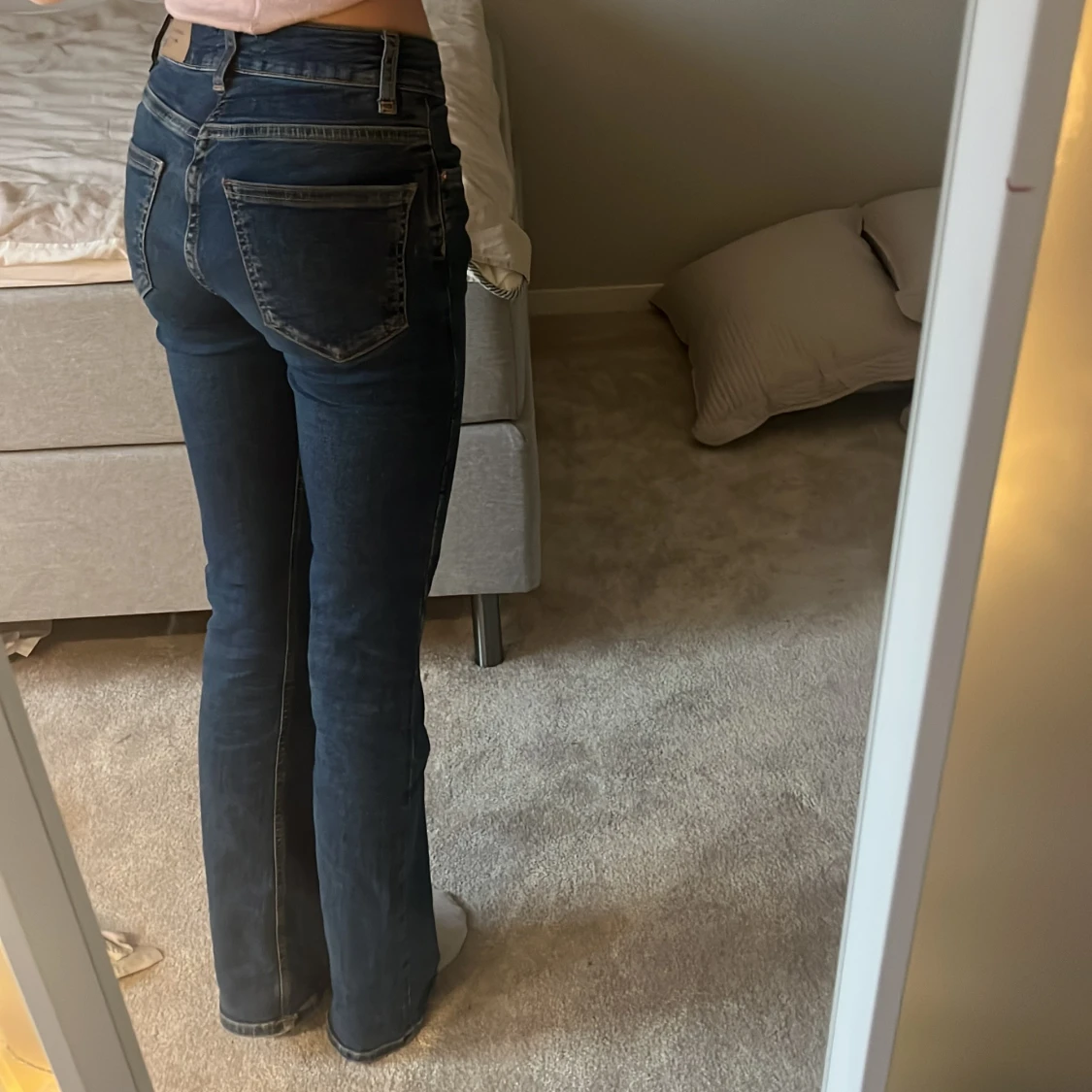 Mörkblå jeans från Ginaticot - 90