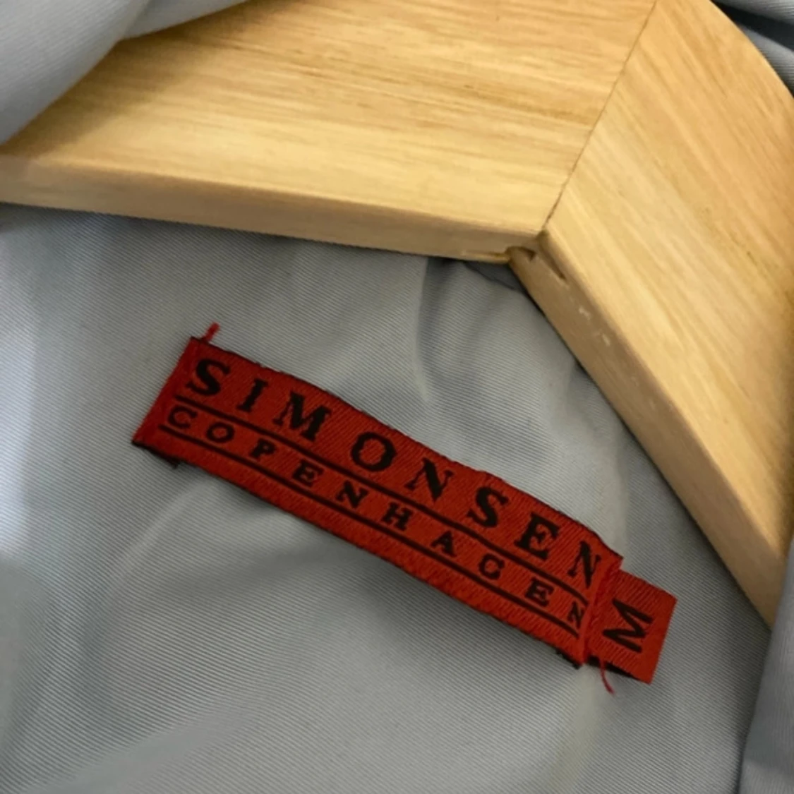 Ljusgrå parkajacka från Simonsen Copenhagen - 1