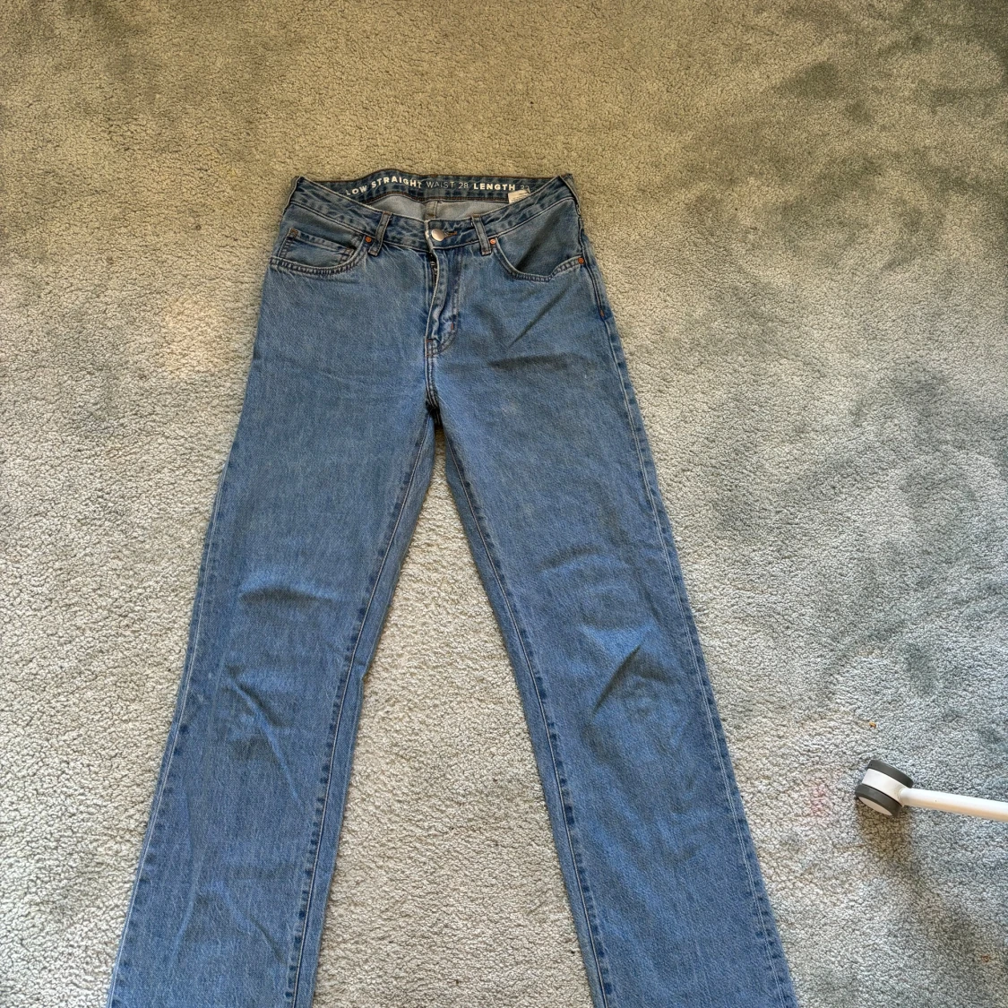 Low waist straight jeans - 90