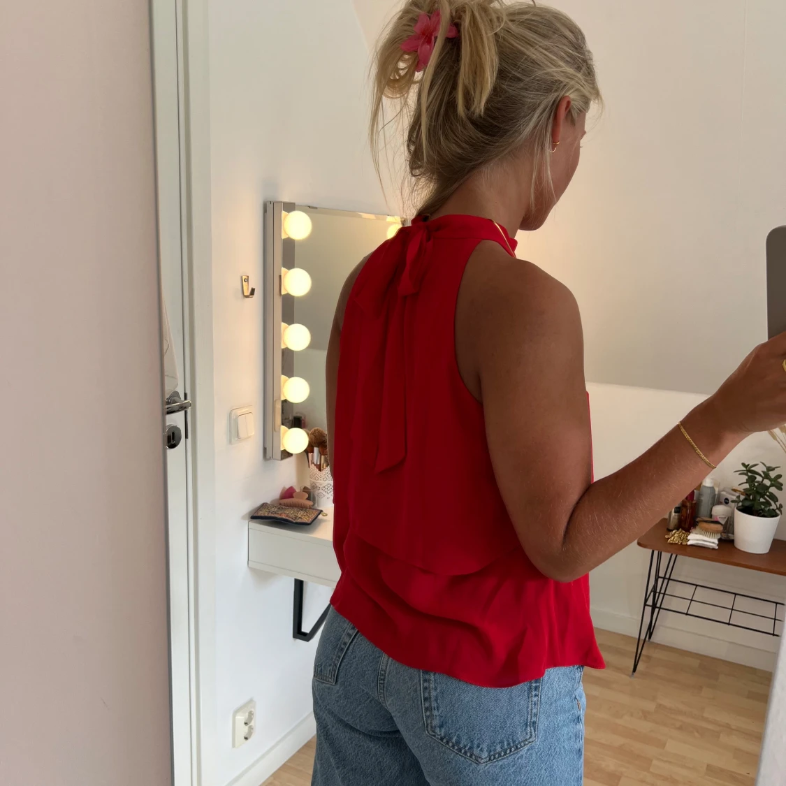 Röd Zara-topp - 90