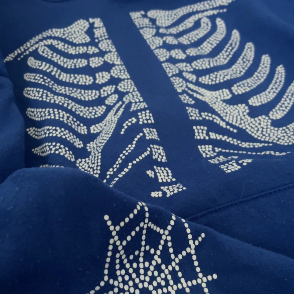 Blå hoodie ifrån shein!💙 Snöret är inte kvar!. Hoodies.