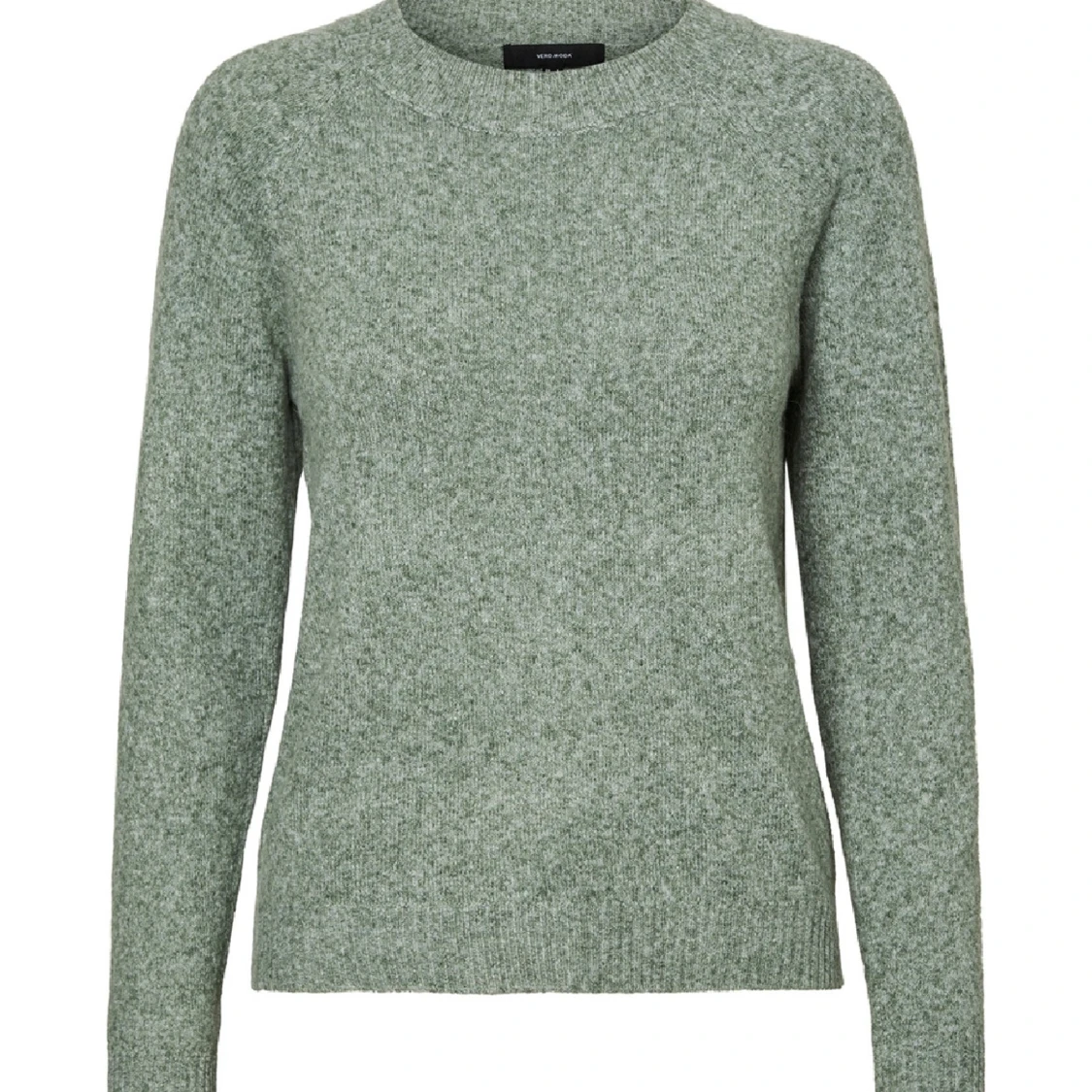 Grön stickad tröja