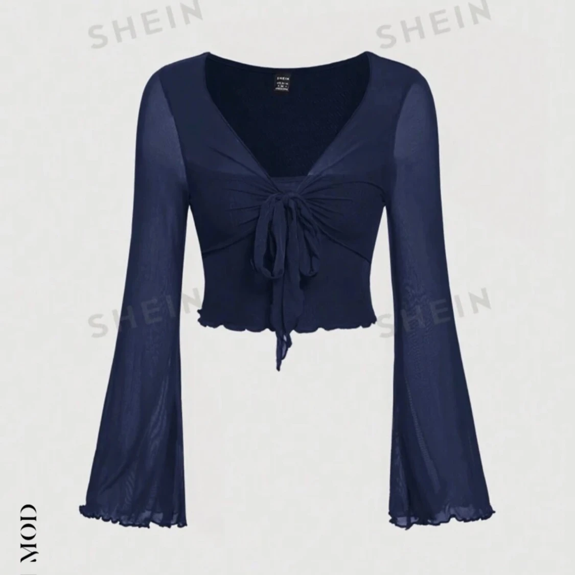 Mörkblå topp från Shein