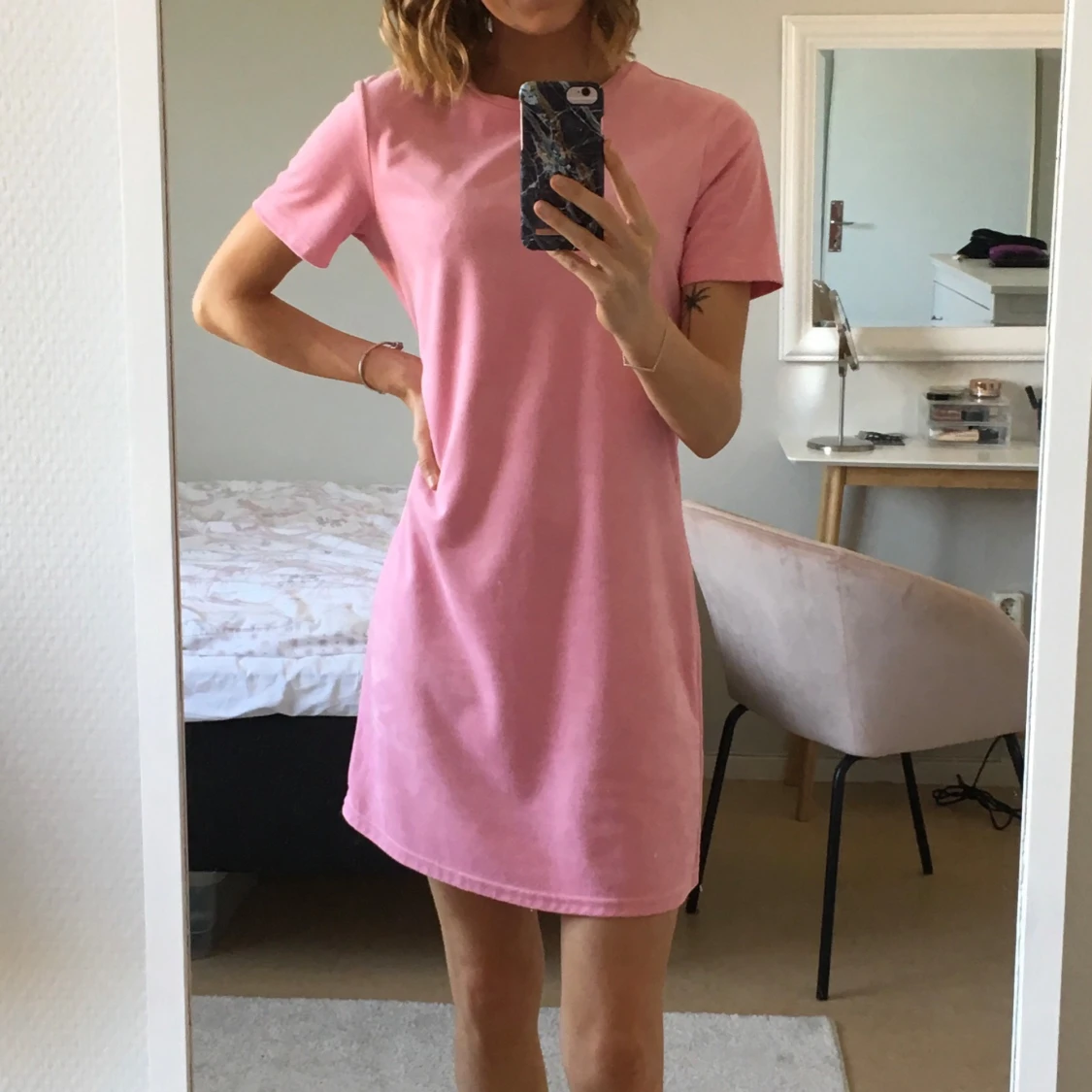 Rosa klänning från Zara