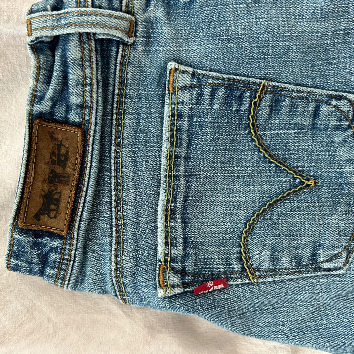 Blå Levis bootcut jeans  - 91