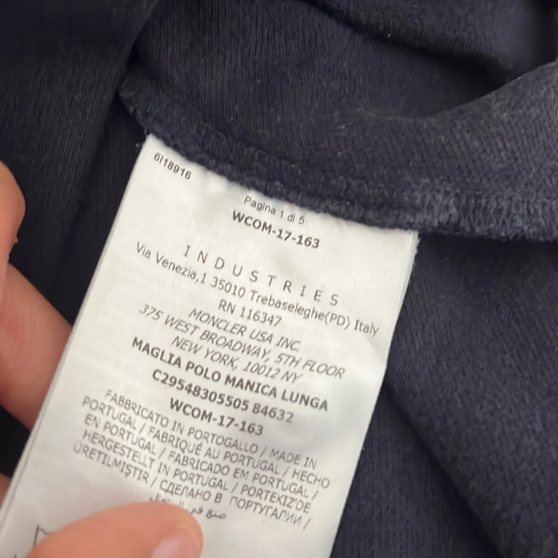 Snygg moncler tröja/pike 152cm  - 91