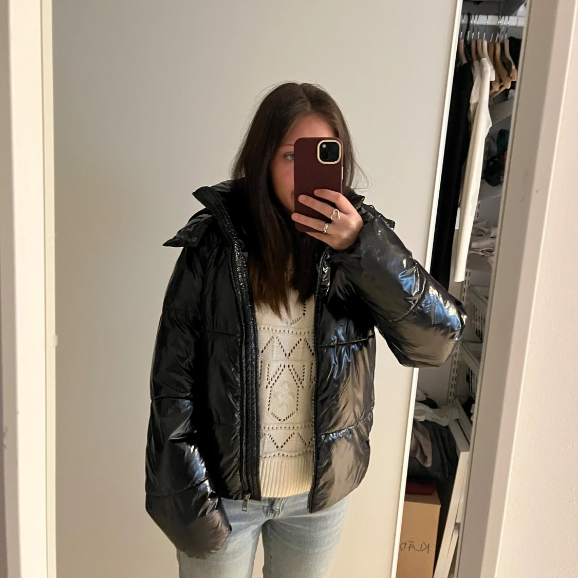 Glansig vinterjacka Nelly - 92