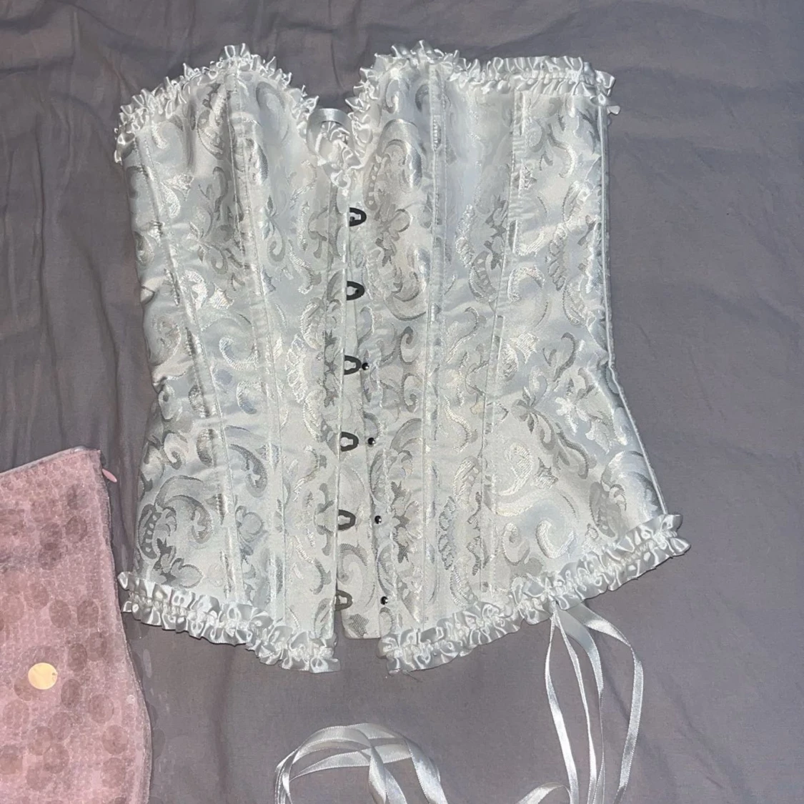 White Bunny halloween kostym - 92