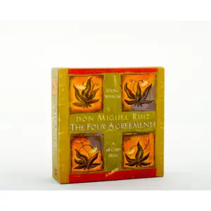 Based on don Miguel Ruiz's New York Times bestselling book, The Four Agreements, the 48 cards in this deck provide a simple yet powerful code of conduct for attaining personal freedom and true happiness. There are 12 cards corresponding to each of the four agreements: (1) Be impeccable with your word; (2) Don't take anything personally; (3) Don't make assumptions; and (4) Always do your best. These cards will help you transform your life as you recover the awareness and wisdom of your authentic self!