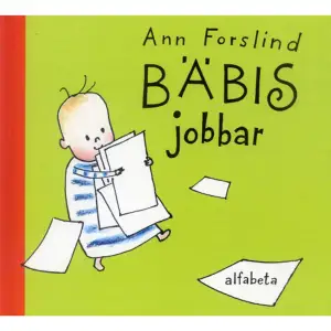 En sådan pigg bäbis. Vad ska bäbis göra idag? Bäbis jobba! (0-3 år) Ann Forslind är författare och illustratör. På halvtid är hon lektor i illustration på Konstfack. Ann Forslind har fått den fina utmärkelsen Elsa Beskowplaketten för sina illustrationer.    Format Inbunden   Omfång 22 sidor   Språk Svenska   Förlag Alfabeta   Utgivningsdatum 2006-08-30   Medverkande Ann Forslind   ISBN 9789150106480  