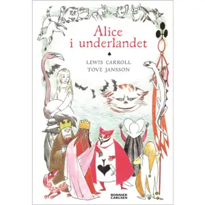 Alice i Underlandet i Tove Janssons säregna stil och stämningsfulla skrud är den perfekta presentboken! LEWIS CARROLLS tidlösa och klassiska mästerverk Alice i Underlandet firar 150-årsjubileum 2015 och det uppmärksammar vi med en påkostad och lyxig presentutgåva med genomgående illustrationer av ingen mindre än TOVE JANSSON, Mumintrollens skapare och ”mamma”.”Kära nån, jag är sen!” är en klassisk replik från den fantastiska berättelsen om flickan Alice som faller flera mil ner i ett kaninhål och hamnar i Underlandet. Där upplever hon osannolika äventyr och möter de mest underliga karaktärer; den galne hattmakaren, Cheshirekatten, den vita kaninen och drottningen Hjärter Dam, för att nämna några …Generationer av barn har älskat denna klassiker som är skriven på ett enkelt och levande språk, full av ordlekar och logiska kullerbyttor och underhåller barn i alla åldrar. Tove Jansson förhöjer en redan oförglömlig läsupplevelse med sina skimrande och stämningsfulla illustrationer av Alice och världen som hon hamnar i.Detta är årets mest efterlängtade presentbok! Passar lika bra till dopet, studenten som julklapp och födelsedagspresent, eller varför inte som present till dig själv?    Format Inbunden   Omfång 122 sidor   Språk Svenska   Förlag Bonnier Carlsen   Utgivningsdatum 2016-04-08   Medverkande Åke Runnquist   Medverkande Lena Thunell   Medverkande Tove Jansson   ISBN 9789163885921  