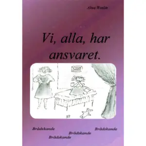 Det finns barn som mår dåligt. Denna information når oss nästan dagligen i media eller upplevs i skolor och på daghem. Oftast kan man relatera fenomenet till olika former av missbruk. I bl. a. Kari Killéns bok Svikna barn kan man läsa om denna plågsamma verklighet. Detta är inget nytt fenomen, men det som är så omskakande att läsa i hennes bok, är att företeelsen är så utbredd, att problemet är så stort. I Norge befinner sig 160 000-230 000 barn i en livssituation präglad av olika former av missbruk (s.13). Killén låter oss läsare också förstå att detta är mycket lågt räknat. Verkligheten är densamma i vårt land. Sid.23 i samma bok relaterar 2 § LVU ;Vård skall beslutas om det på grund av misshandel, otillbörligt utnyttjande, brister i omsorgen eller något annat förhållande i hemmet finns en påtaglig risk för att den unges hälsa eller utveckling skadas Barnen är alltså skyddade av lagen, men det är upprörande att tvingas inse att många barn får lida oerhört mycket innan lagen träder i kraft. I denna bok kommer jag att utifrån ovanstående problem belysa hur vi upptäcker dessa barn och diskutera problematiken omkring detta. Jag ska också nämna vilka stödinsatser som finns resp. bör finnas i våra kommuner för att möta barn i familjer med olika missbruksproblem. Vidare ska jag skriva om exempel på hjälpinsatser barnen konkret kan få genom mig som lärare resp. av kommunen och något om hur jag upplever att samhällets intentioner överensstämmer med gällande lagstiftning. Avslutningsvis kommer jag att diskutera och exemplifiera försök till förbättringar inom det aktuella problemområdet.    Format Häftad   Omfång 54 sidor   Språk Svenska   Förlag Bokförlaget K&R   Utgivningsdatum 2008-01-01   ISBN 9789185903122  