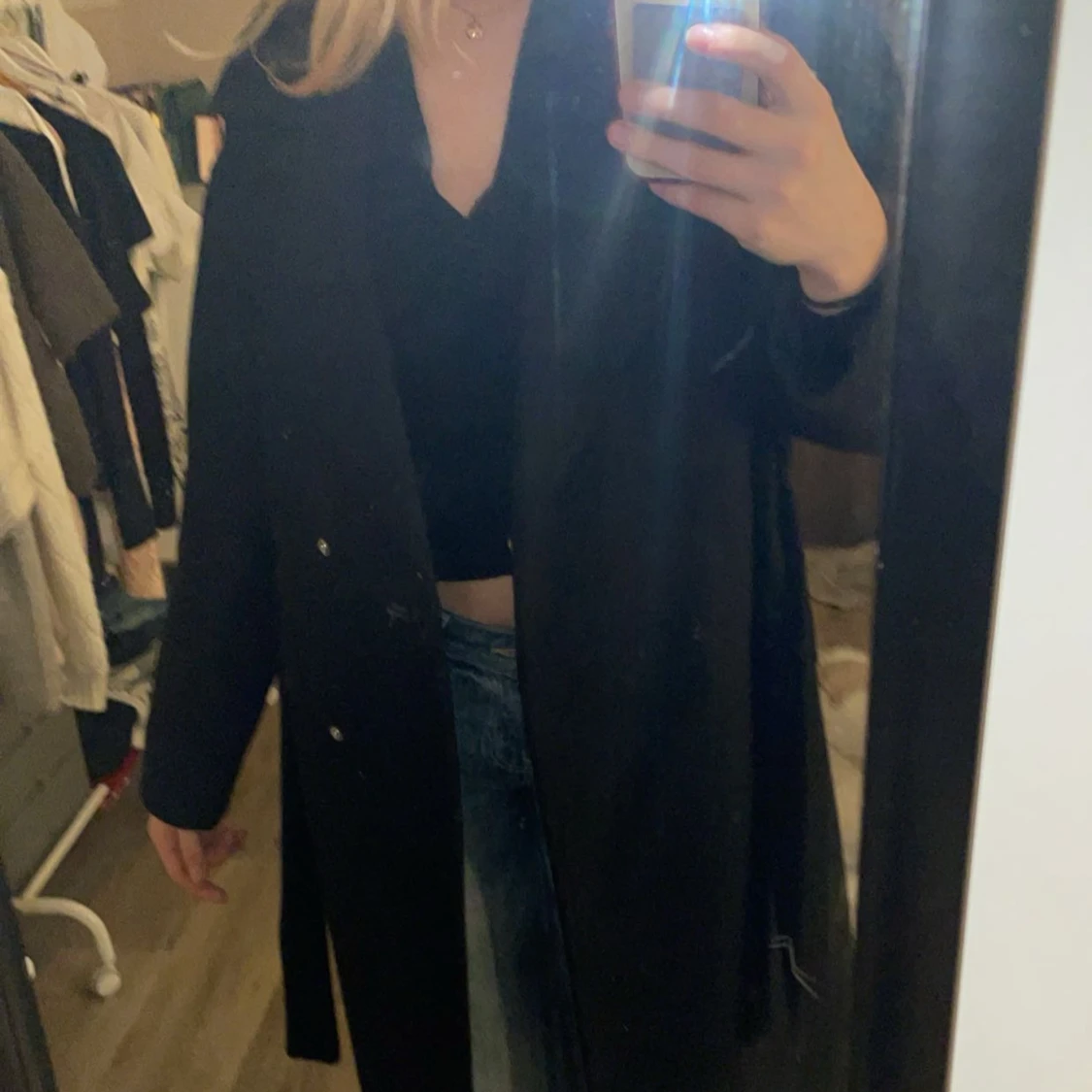 Svart kappa från Vero Moda - 2