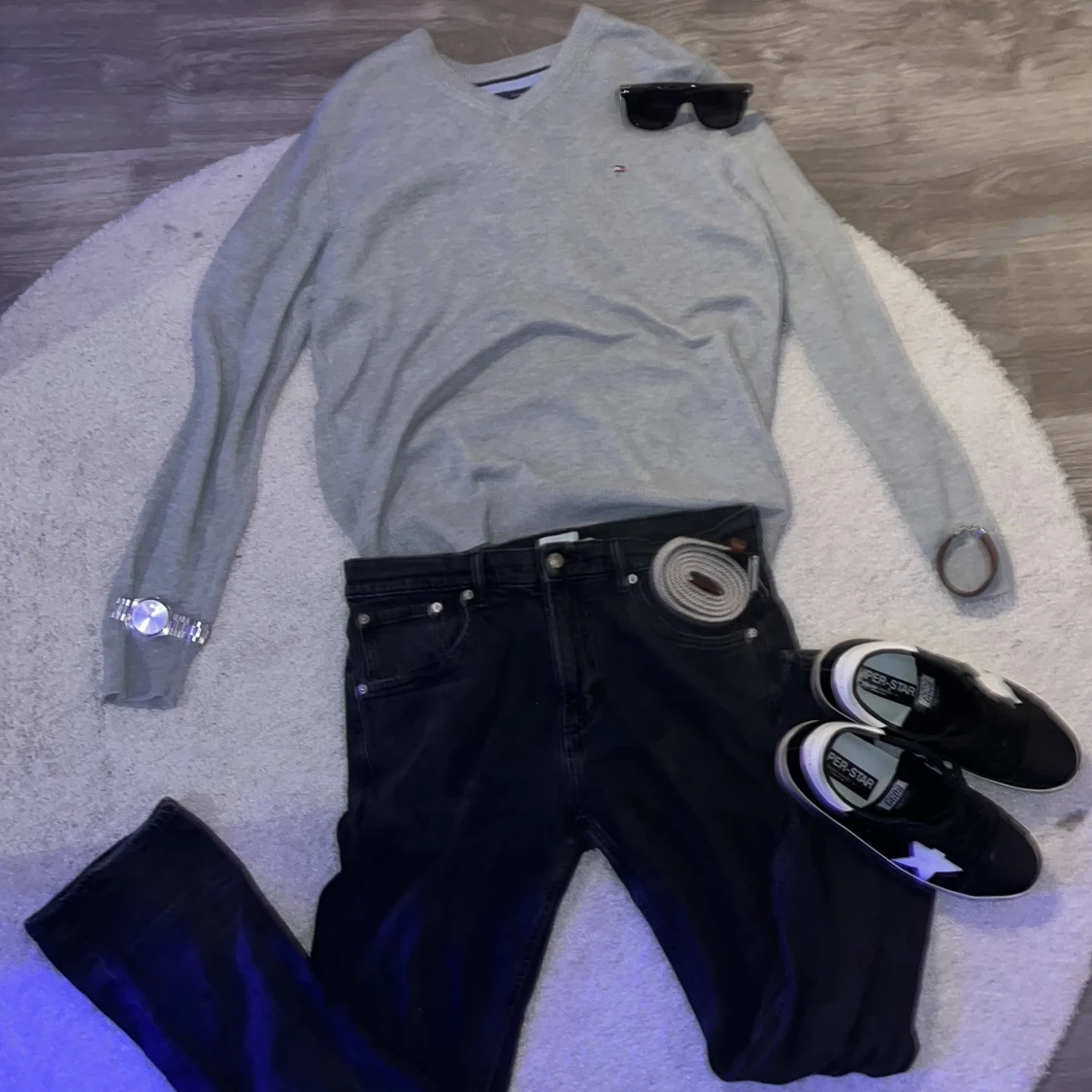 Grå tröja från Tommy Hilfiger - 4