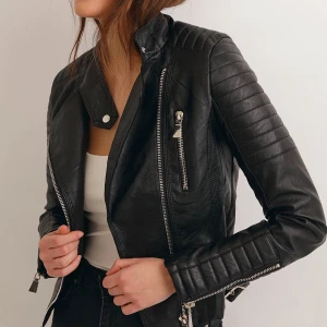 Svart skinnjacka från chiquelle - Snygg svart skinnjacka som använts ett fåtal gånger