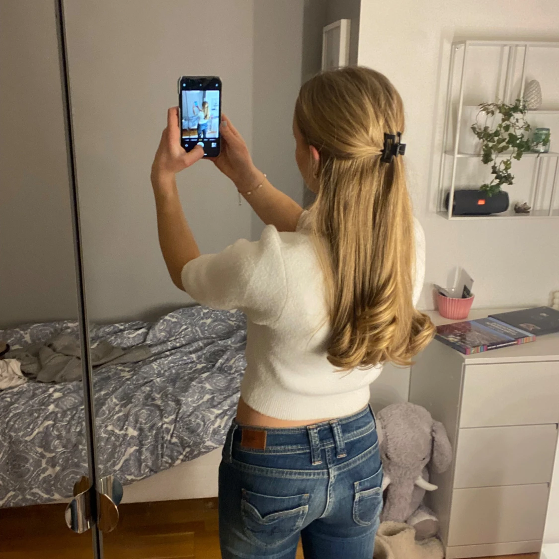 Stickad T-shirt  - 2