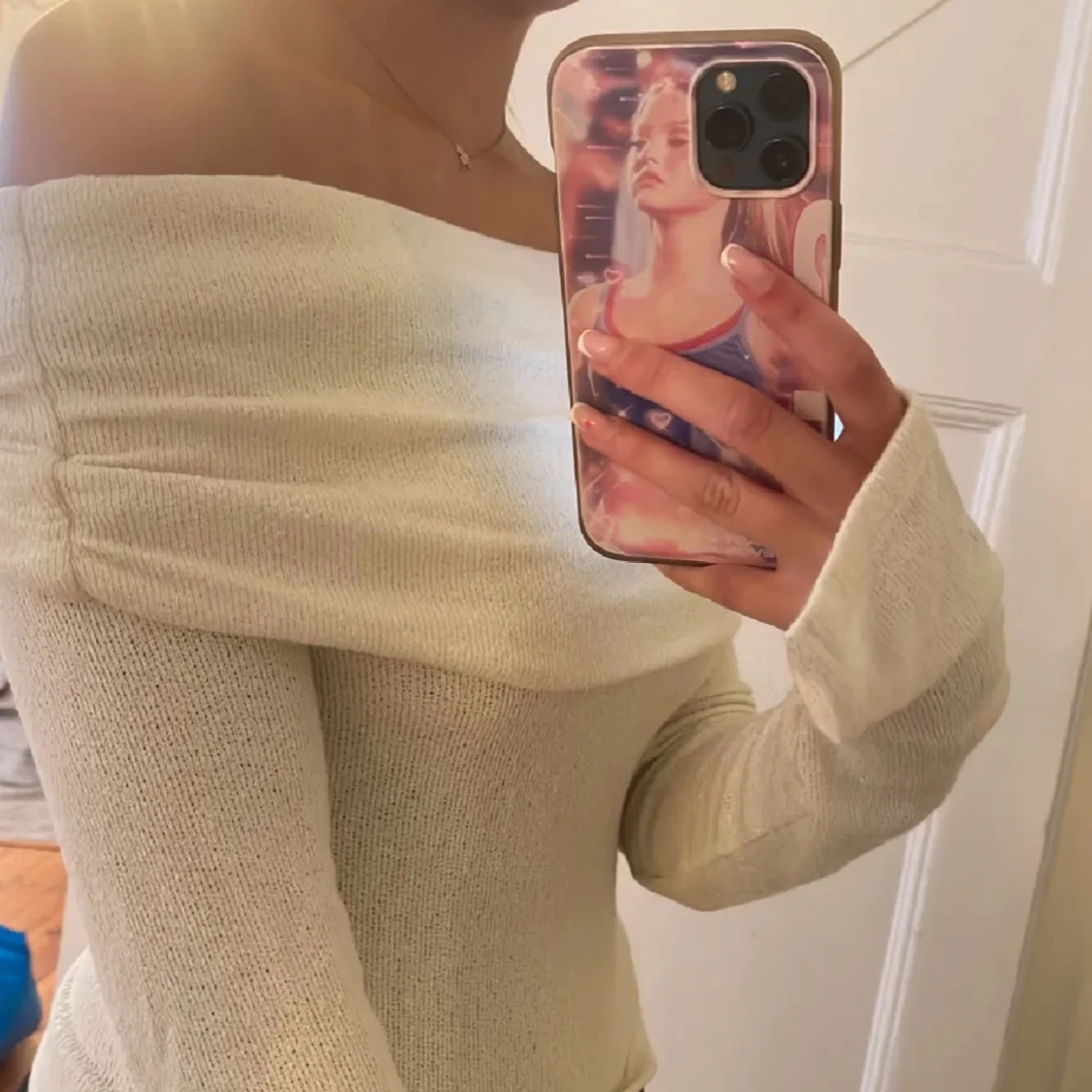 fin offshoulder tröja