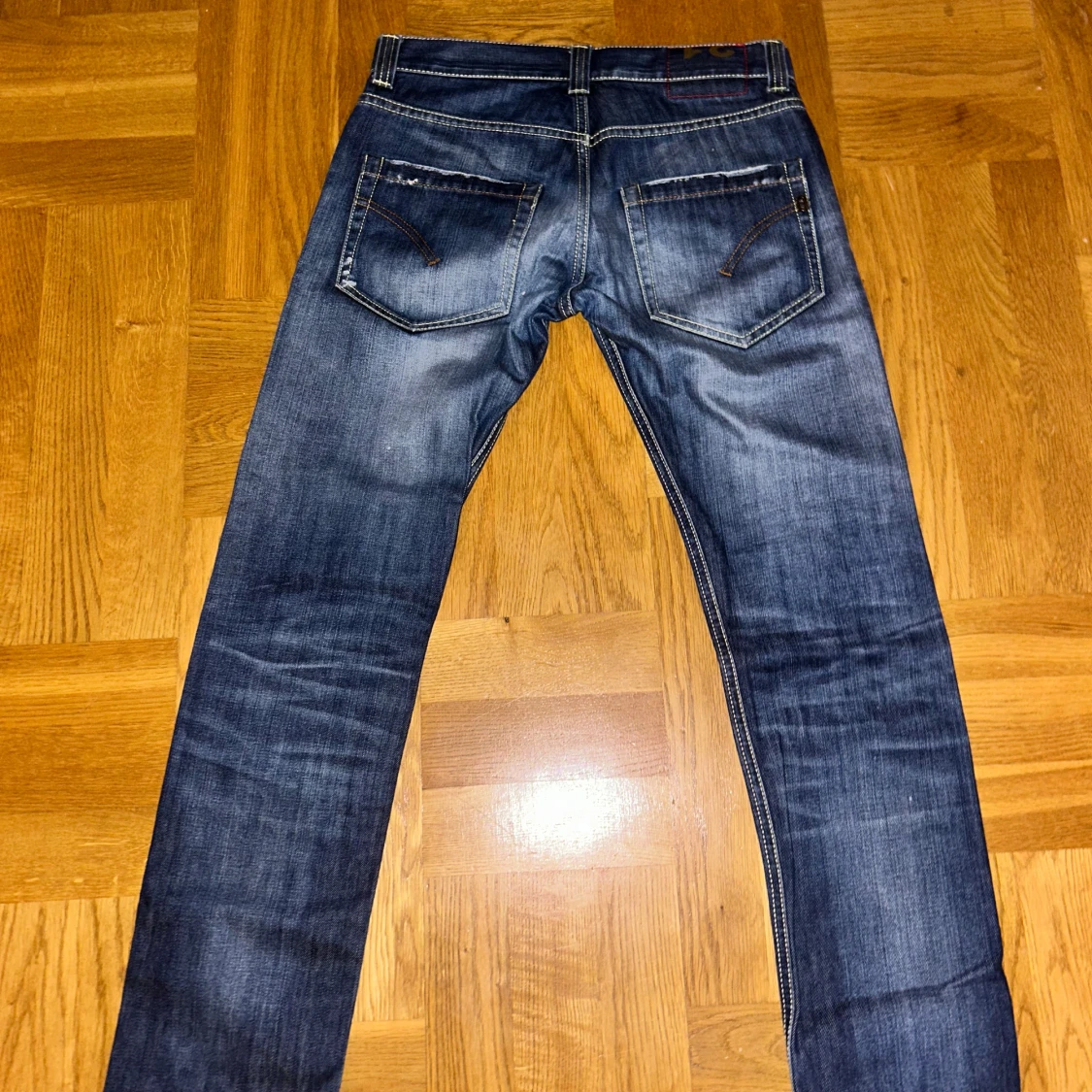 Blåa dondup jeans - 1